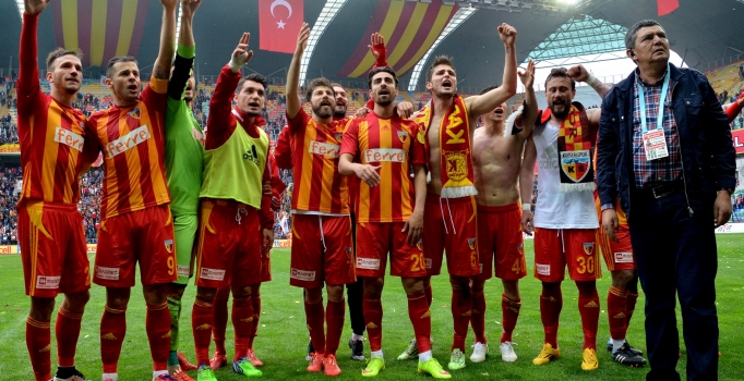 Kayserispor Süper Lig'e yükseldi