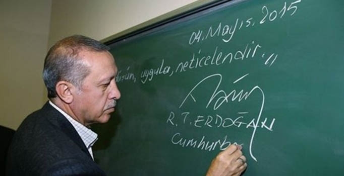 Erdoğan: Oku, düşün, uygula, neticelendir