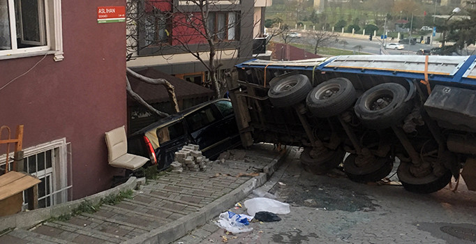 Kağıthane’de faciadan dönüldü