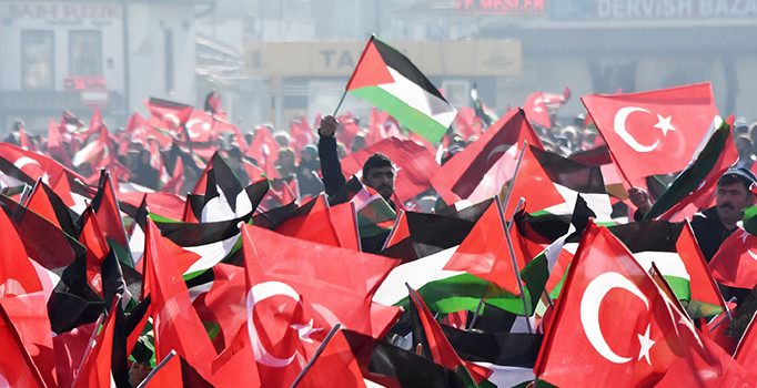 STK'lar Ankara'da Kudüs için meydana iniyor
