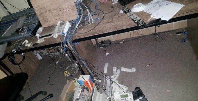 Süleymaniye’de Peşmergeler televizyon kanalını bastı