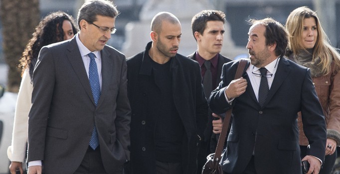 Barcelona yıldızı Javier Mascherano'ya hapis şoku