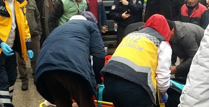 Kızılcahamam'da beton mikserinin çarptığı yaya hayatını kaybetti