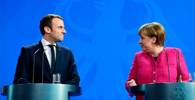 Merkel ve Macron'dan Ukrayna çağrısı