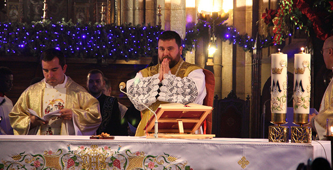 İstanbul'daki Katolik Cemaati Noel'i kutladı