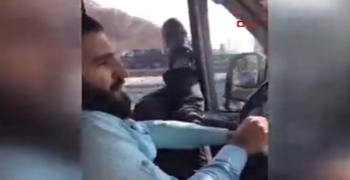 İstanbul trafiğinde şaşkına çeviren görüntü