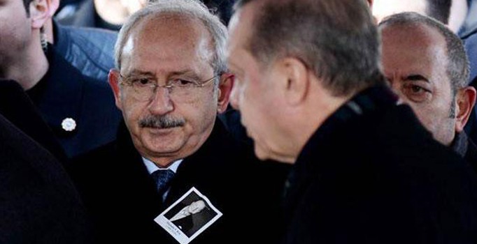 Mustafa Koç'un cenaze töreninde Erdoğan ve Davutoğlu Kılıçdaroğlu ile selamlaşmadı