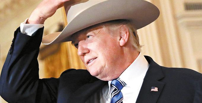 ‘Kovboy’ iyice kontrolden çıktı