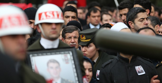 Cizre şehidi üsteğmen Uğur Taşçı İstanbul'da son yolculuğuna uğurlandı