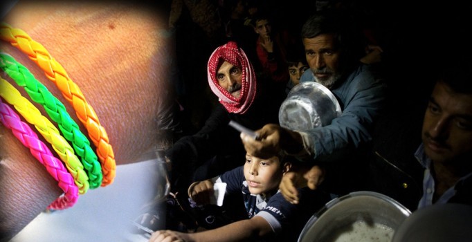 İngiltere'ye bağlı Galler'de mültecilere 'renkli bileklik' ayıbı