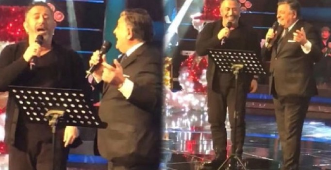 O Ses Türkiye yılbaşı özelde Cem Yılmaz ve Yılmaz Vural düeti
