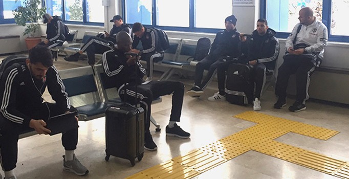 Beşiktaş İstanbul'a ulaştı
