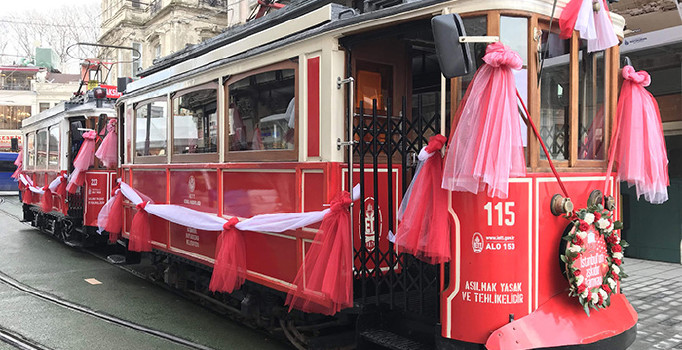 Nostaljik tramvay bir hafta üceretsiz