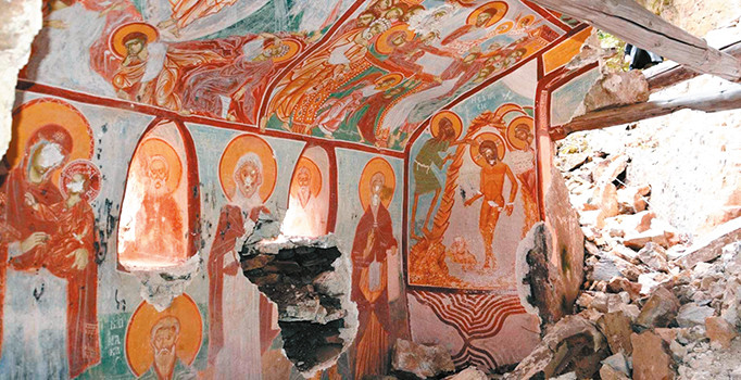 Sümela’daki gizli geçit ‘Şapel’e çıktı