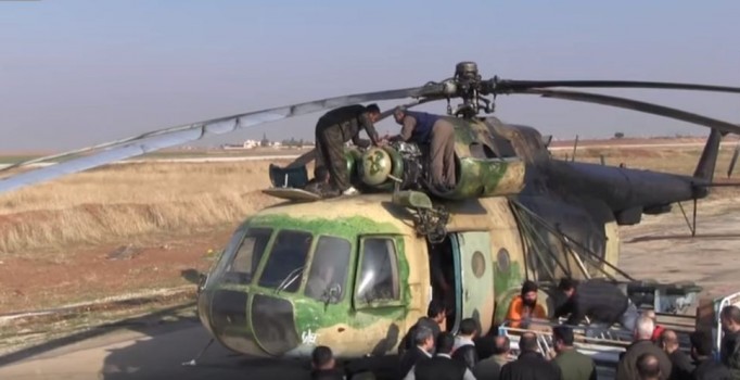 PYD/YPG bölgesindeki Rus üssünün görüntüleri ortaya  çıktı