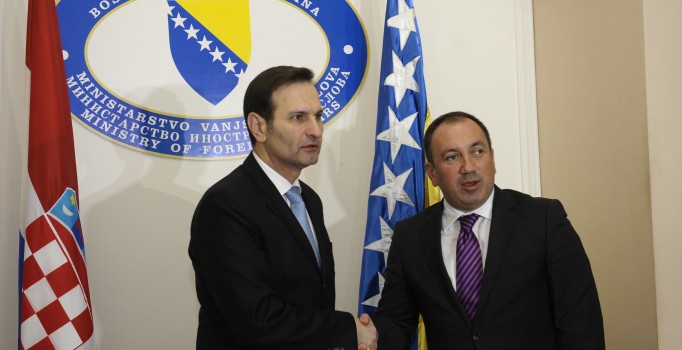 Hırvatistan'dan Bosna Hersek'e AB desteği