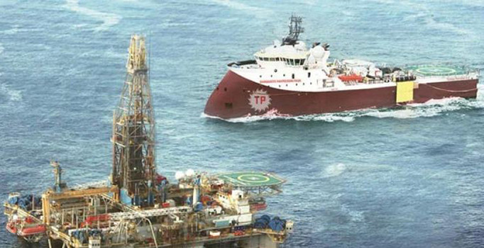 Türkiye'nin ilk sondaj gemisi tanıtıldı