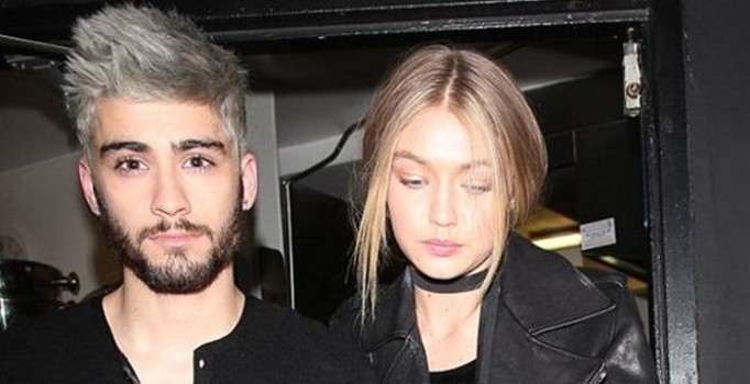 Gigi Hadid ve Zayn Malik kamera karşısına geçtiler