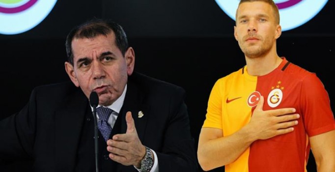 Dursun Özbek: Podolski'ye gelen bir teklif yok