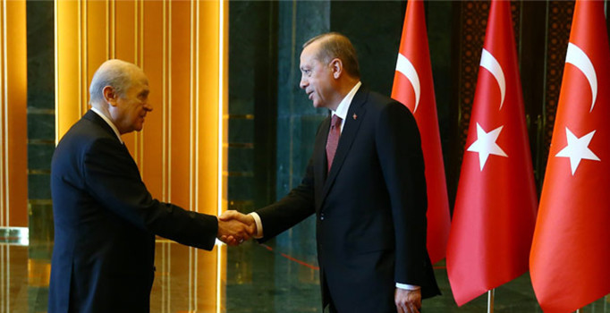 Erdoğan ile Bahçeli bugün bir araya geliyor