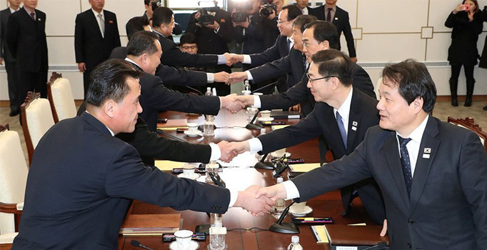 Güney Kore ile Kuzey Kore arasında "üst düzey" görüşme