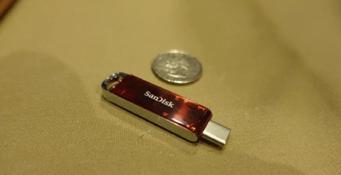 Sandisk dünyanın en küçük 1 TB USB-C belleğini tanıttı