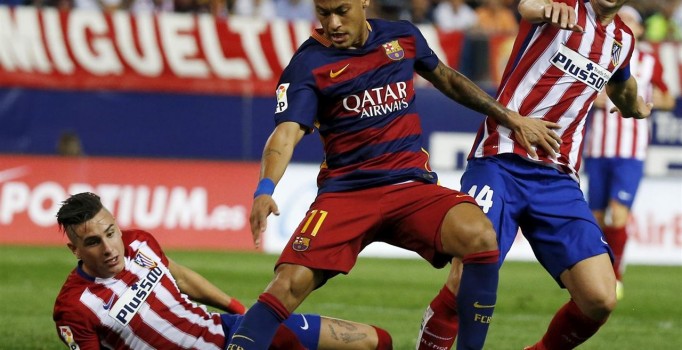 Ardalı Barcelona Atletico Madrid'i 2-1 yendi