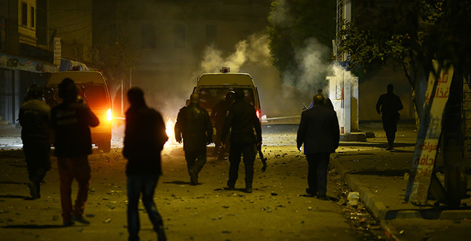 Tunus’ta meydana gelen olaylarda 200 gösterici gözaltına alındı