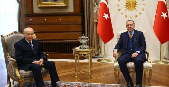 Son dakika! Erdoğan ve Bahçeli 'ittifak' görüştü