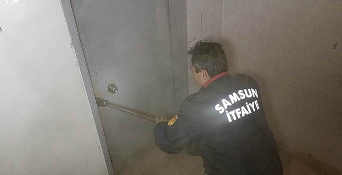 Samsun'da yangın paniği: 3 kişi hastanelik oldu