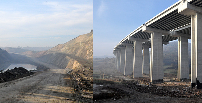 İstanbul-İzmir arasını 3,5 saate indirecek otoyolun yüzde 88'i tamamlandı