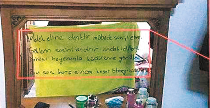 Kızılötesi yazıyla motivasyon mesajı 