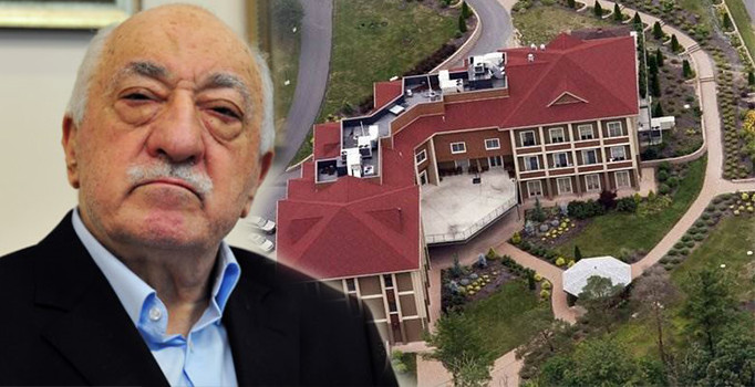 FETÖ elebaşı Gülen'in malikanesine "yukarı" kod adı vermişler