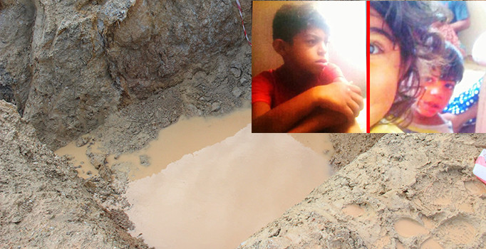 Su dolu çukurda oynayan 2 kardeşin ölümüyle ilgili 2'si firma yetkilisi 4 kişiye gözaltı