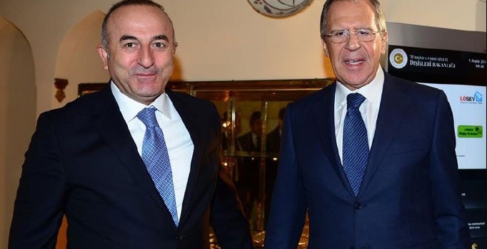 Son dakika! Çavuşoğlu mevkidaşı Lavrov'la görüştü