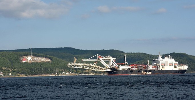 Son dakika! Türk Akımı'nın doğalgaz alım terminalinin inşasına başlandı
