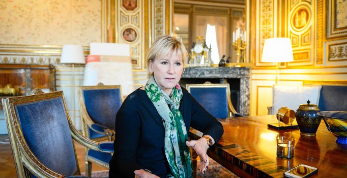 İsveçli Bakan Wallström'den Rusya'ya Suriye uyarısı