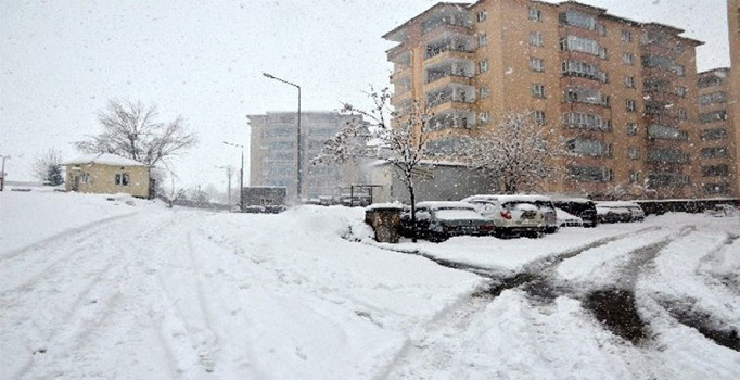 Bitlis’te 174 köy yolu kardan ulaşıma kapandı