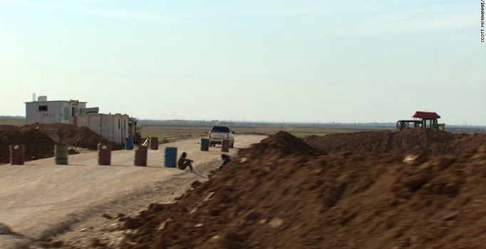 ABD'nin Haseke'deki hava üssü ilk kez görüntülendi