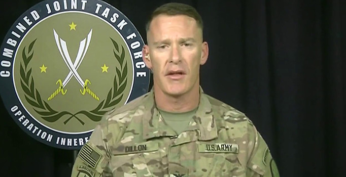 ABD'li Sözcü Ryan Dillon: Ordu ya da sınır muhafaza gücü değil