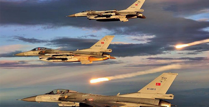 TSK: Kuzey Irak’taki terör hedeflerine hava harekatı düzenlendi