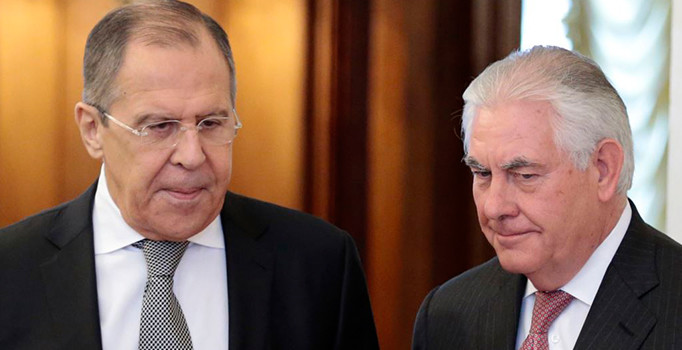 Lavrov ve Tillerson Suriye'yi görüştü