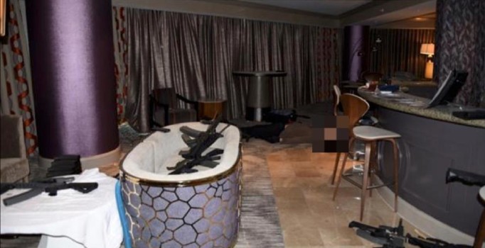 Las Vegas saldırganının suite odasından yeni görüntüler yayınlandı; İşte o korkunç otel odası