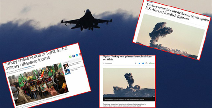 CNN International'dan yine provokasyon: Türkiye Kürt sivilleri bombalıyor