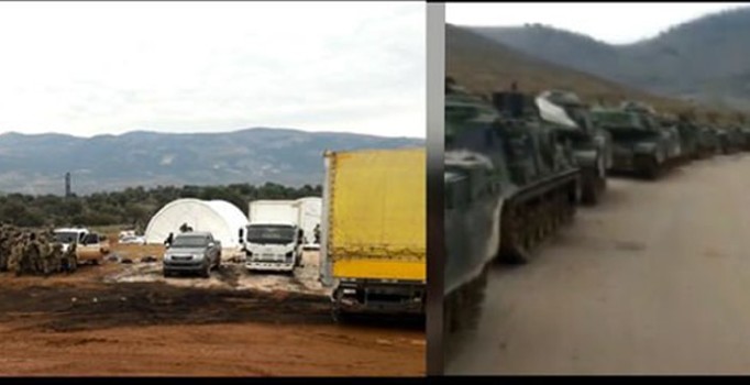 Son dakika! Türk askerinin Afrin'deki ilk görüntüleri