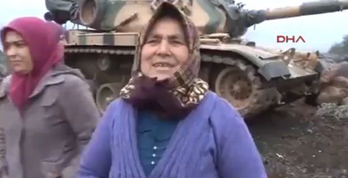 Mehmetçiği duygulandıran yörük anne