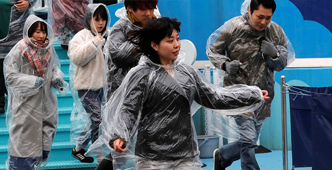 Japonya'da Kuzey Kore tehdidine karşı 'savaş tatbikatı'