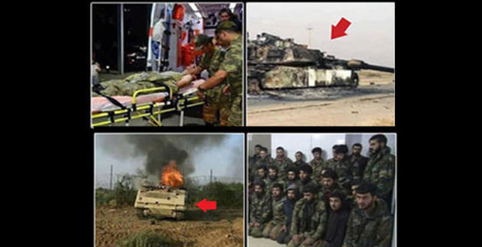 PKK'lı hesapların Türk tankı vuruldu paylaşımları yalan çıktı