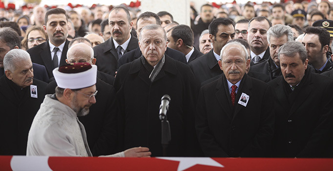 Afrin şehidi Musa Özalkan son yolculuğuna uğurlandı