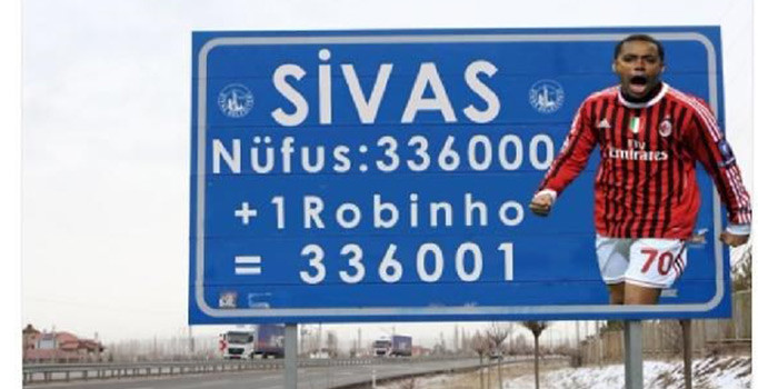 Sivas Belediyesi bombayı patlattı! Nüfus 336 bin + 1 Robinho